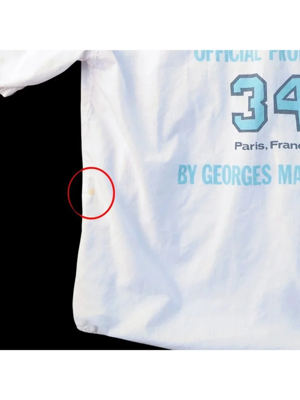 1980s Georges Marciano for Guess Graphic Short Sleeve Button Up Shirt X-Large